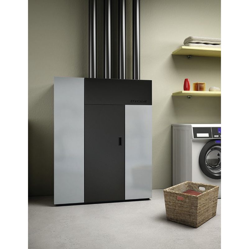Chaudière à granulés étanche à air pulsée EVACALOR Futura 18.5 kW — free download